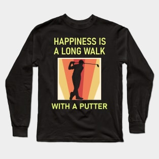 Golf Putter Long Sleeve T-Shirt